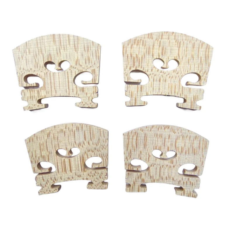 

20 pcs Excellent violin Bridges European maple wood 4/4 size violin parts accessories