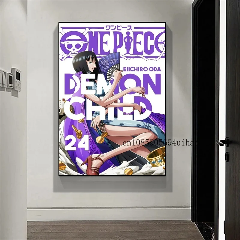 Japan Klassieke Anime One Piece Monkey D. Luffy Zoro Bestelgroep Foto Art Poster Canvas Schilderij Geschikt voor Slaapkamer Decoratie