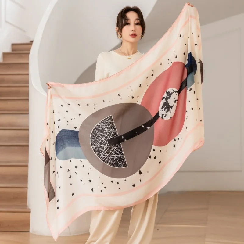 Shawl Scarf Women Lightweight Scarves Outdoor Travel Beach Sunscreen Muffler Hijab Brazilian Swimsuit Bathing Cover-ups 180*85cm