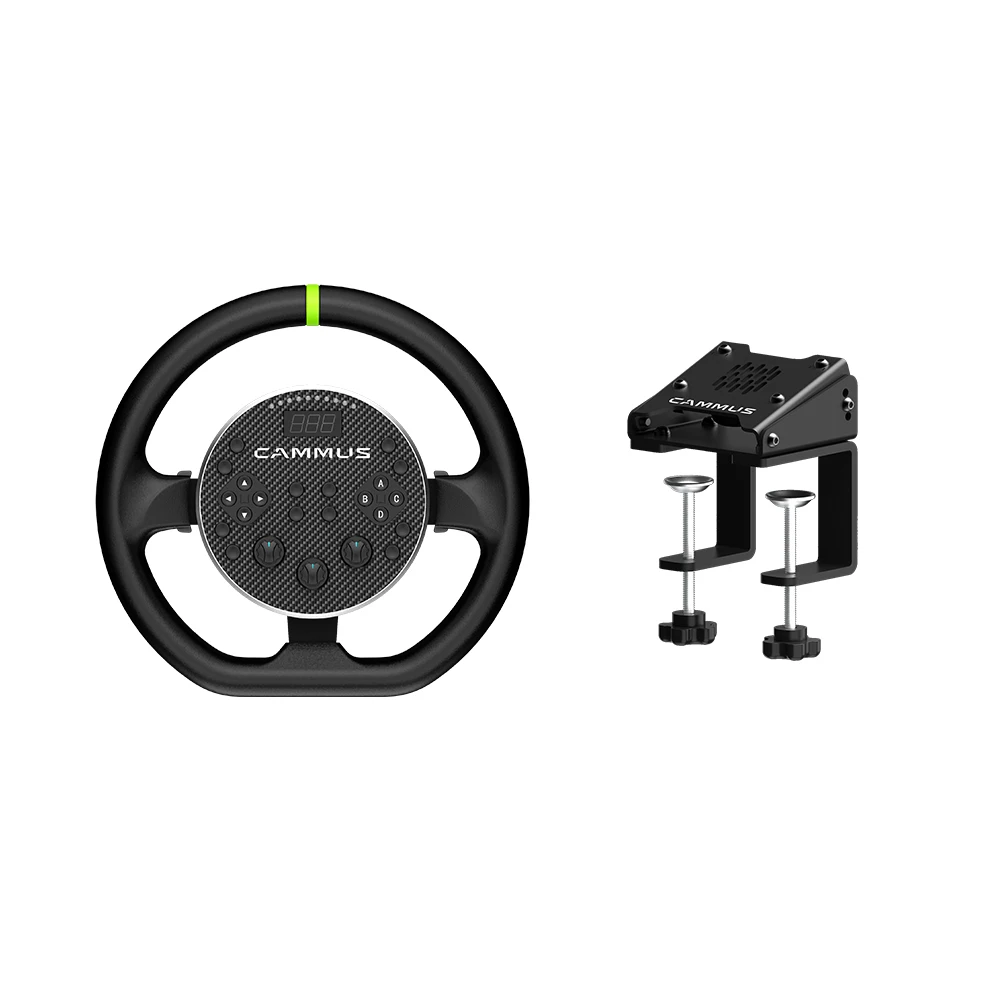 CAMMUS C5 Direct Drive 5nm Base Gaming Steering Wheel for PC Car Racing Driving F1 Simulator