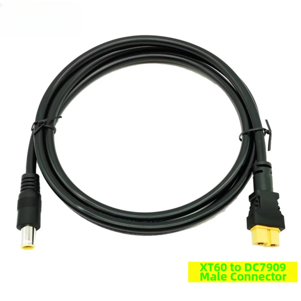 FOR XT60 To DC7909 Male Power Cable For Solar Panel FOR Outdoor Power Supply 16AWG UL Certified Cable 1.5M Length
