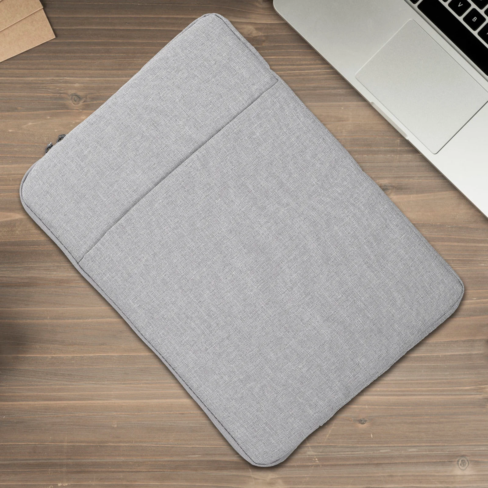 14 Inch Laptop Case Polyester Computer Bag Waterproof Shockproof Portable Storage Pouch For Notebook Thin Light Convenience