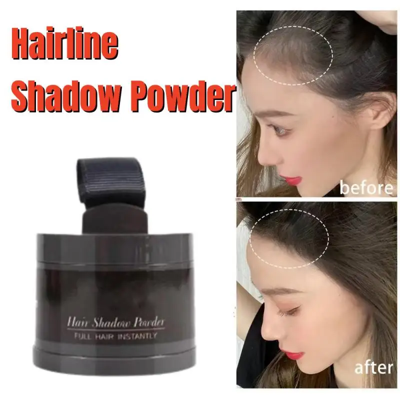 Hairline Repair Filling Powder With Puff Sevich Fluffy Thin Powder Pang Line Shadow Powder Forehead Hair Makeup Concealer