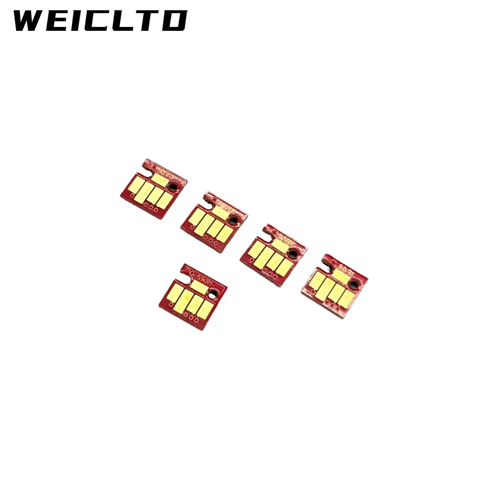 LA PGI-125 CLI-126 PGI125 CLI126 5Cor6C Permanent Chip for Canon PIXMA IP4810 MG5210 MG6110 IX6510 Printers
