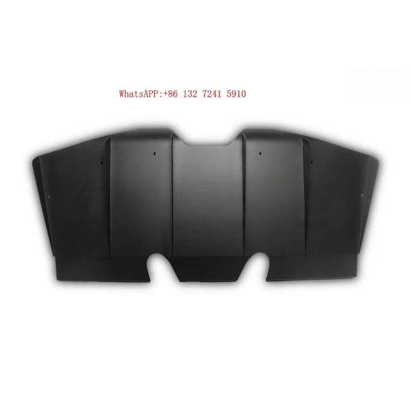 Aluum Material for  Rear Diffuser