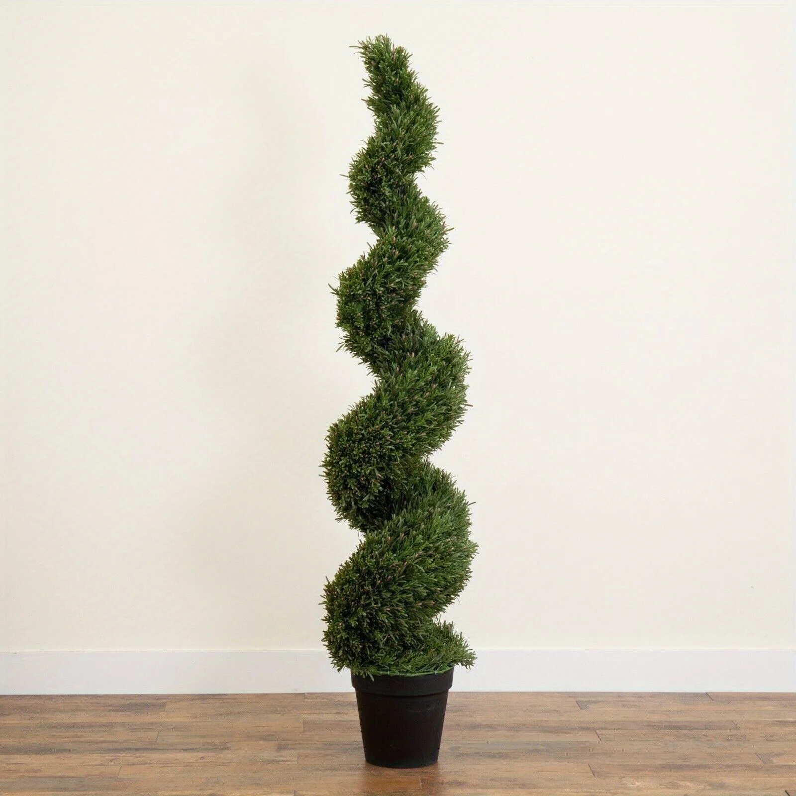 

5' Rosemary Artificial Spiral Tree (Indoor/outdoor)