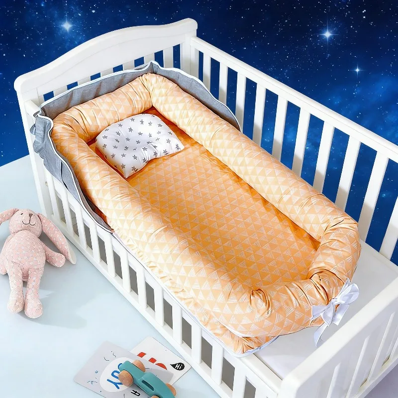 

Новая складная сумка-кокон для мамы и малыша 2026 года: переносная кроватка для новорожденных с подушкой-опорой