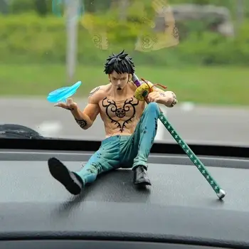 魯夫、羅羅諾亞·索隆、岡、七武海、大和可動人偶 海賊王手辦 PVC收藏模型 動漫雕像擺飾玩具禮品 6 最佳銷售 索隆海賊王手辦 - №6