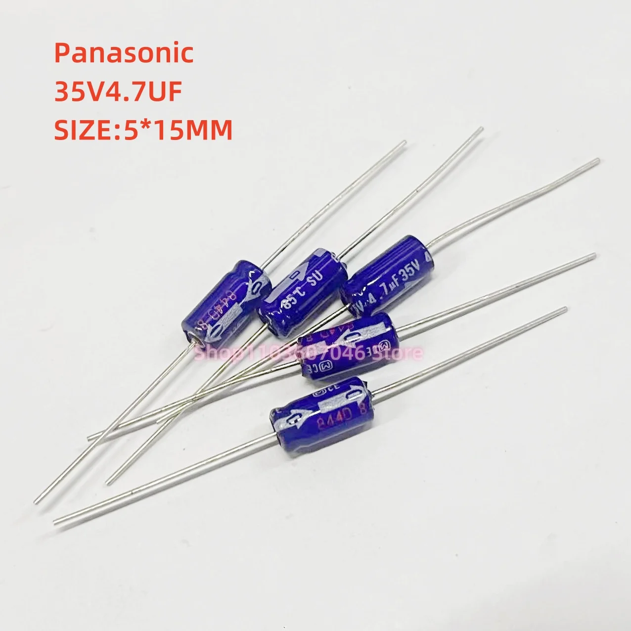 10pcs 16V10UF 16V22UF 16V33UF 47UF 35V4.7UF Panasonic SU Series Audio Axial kapasitor 10UF/22UF/33UF/47UF 16V 4.7UF 35V