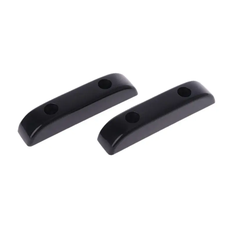 2pcs for Fender Black Thumb Rest/Tug Bar/Finger Pull For Jazz . Guitar