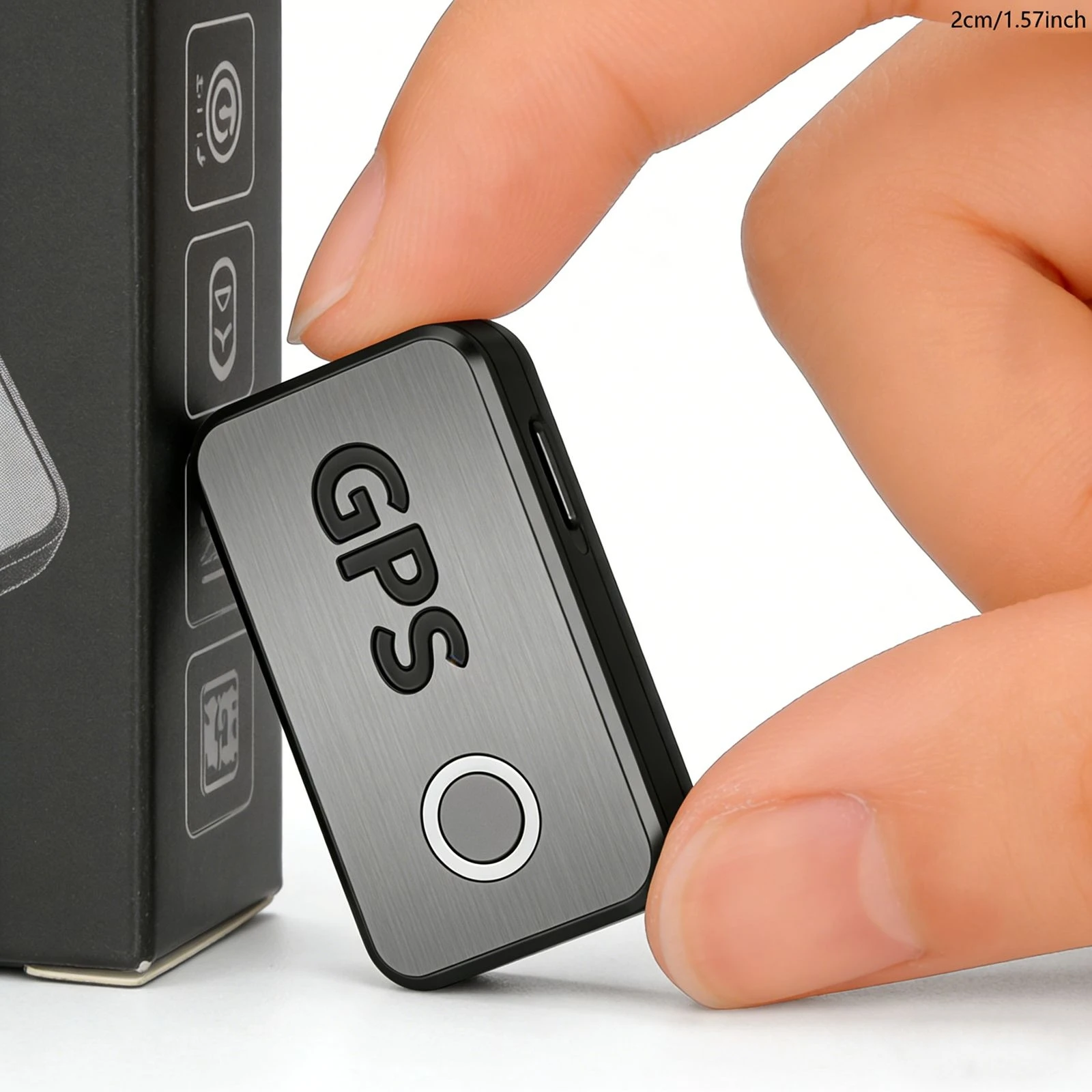 

GP1X 0.8-inch portable real-time magnetic tracking device suitable for multiple uses including children, pets, and trucks