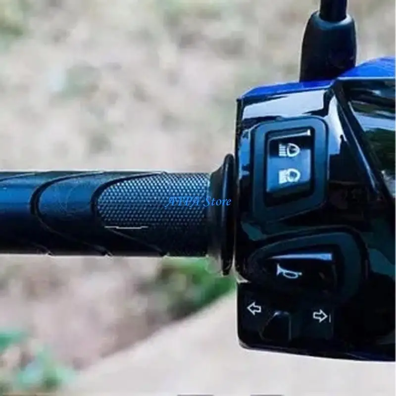 

U13C Motorcycle Electrical Switches Module Scooter Handlebar Switches Cluster Simple Installation for Headlight Turn Horn