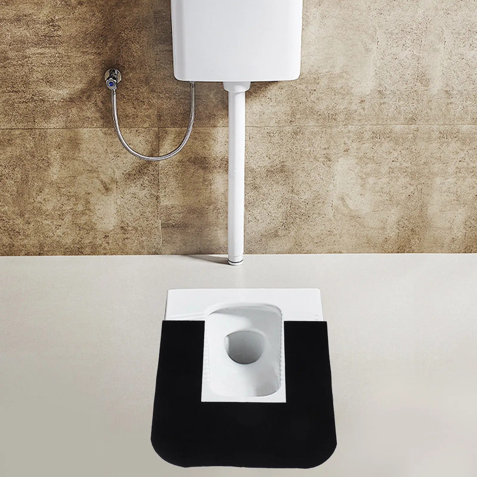 

Premium Anti-Slip Urinal Mat Soft Absorbent Toilet Floor Protection U-Shaped Bathroom Rug Non-Slip Washable Toilet Mat