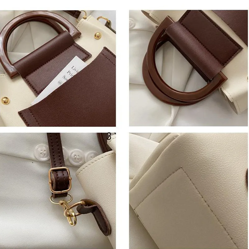 New brand shoulder Bag for 2023 women leather  Women\'s Handbags Fashion One shoulder diagonal canvas bag new letter handbag