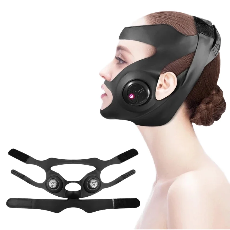 

Home Use Beauty Face Slimming Mask Reduce Double Chin Electric V Shaped Thin Face Massager