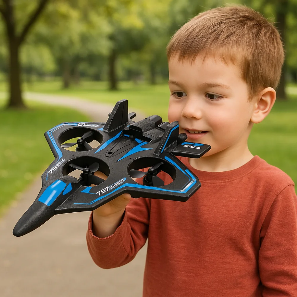 EPP 폼 리모컨 폼 전투기 충전식 2.4G 스턴트 4모터 헬리콥터 장난감 내구성 휴대용 RC 취미 제트기