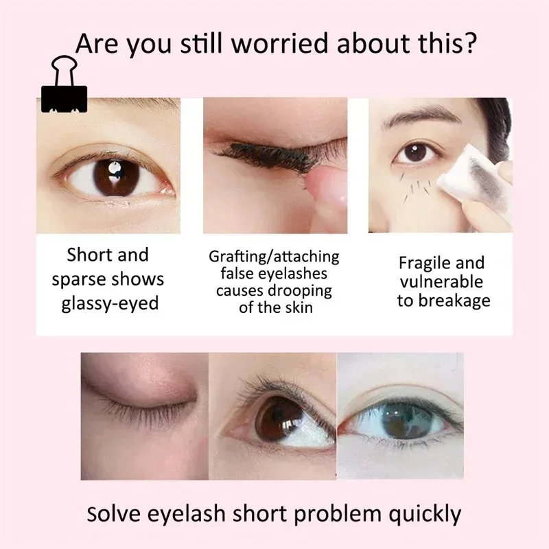 EELHOE Wimpernwachstumsflüssigkeit, tief feuchtigkeitsspendendes, nährstoffreiches Wimpernflüssigkeit für einen natürlichen Look, Wimpernpflegeserum – Detail 6