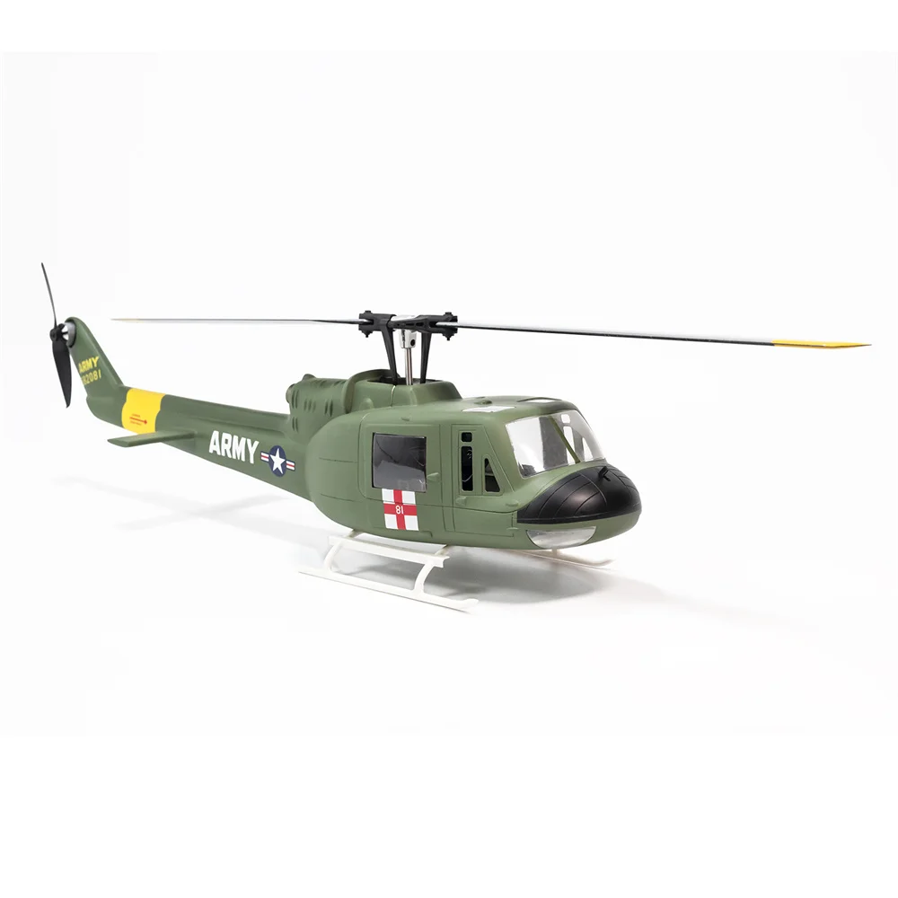 FLY WING UH-1 V3 versione di aggiornamento classe 470 6CH motore Brushless GPS punto fisso scala di mantenimento dell\'altitudine elicottero RC con