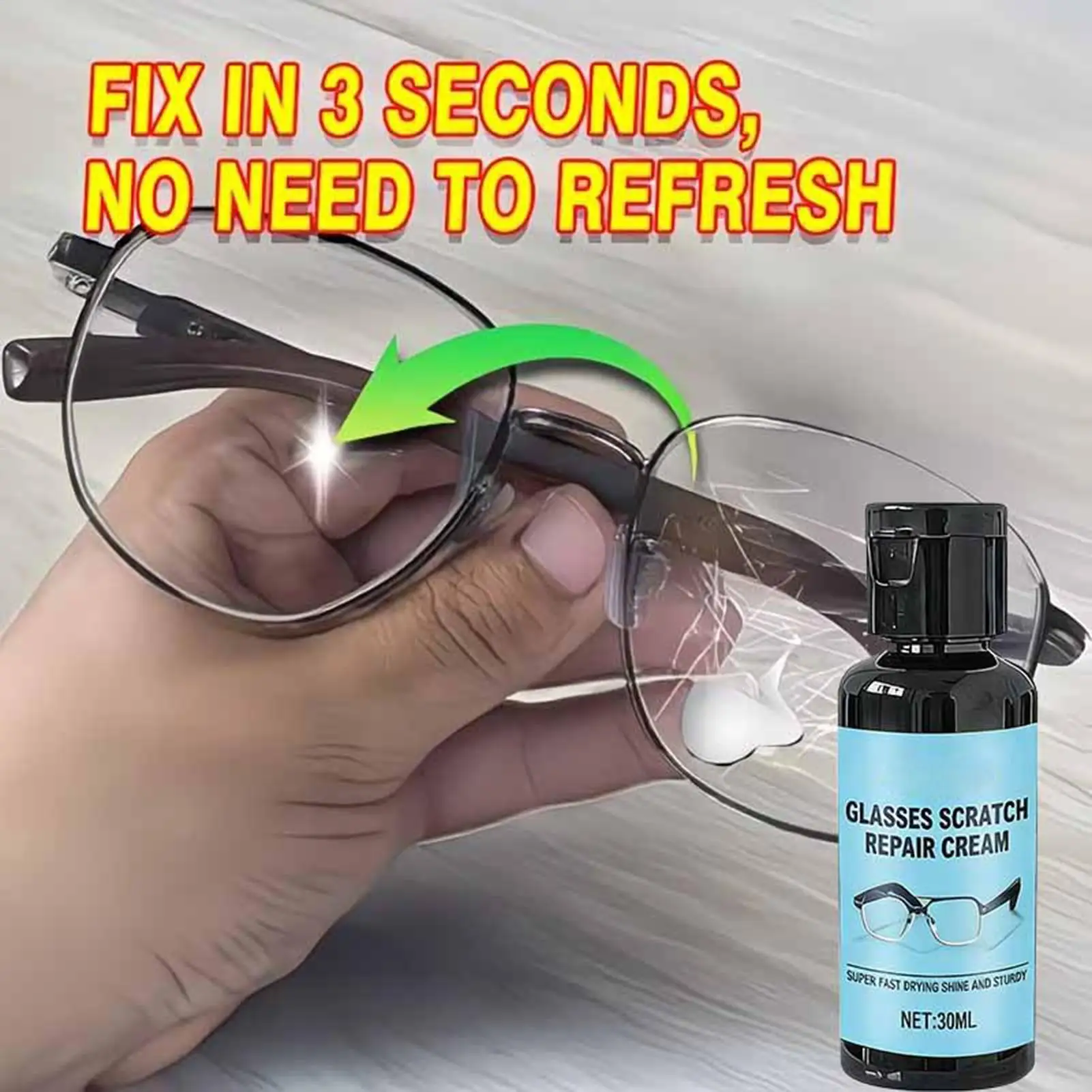 : Produtos de limpeza para lentes