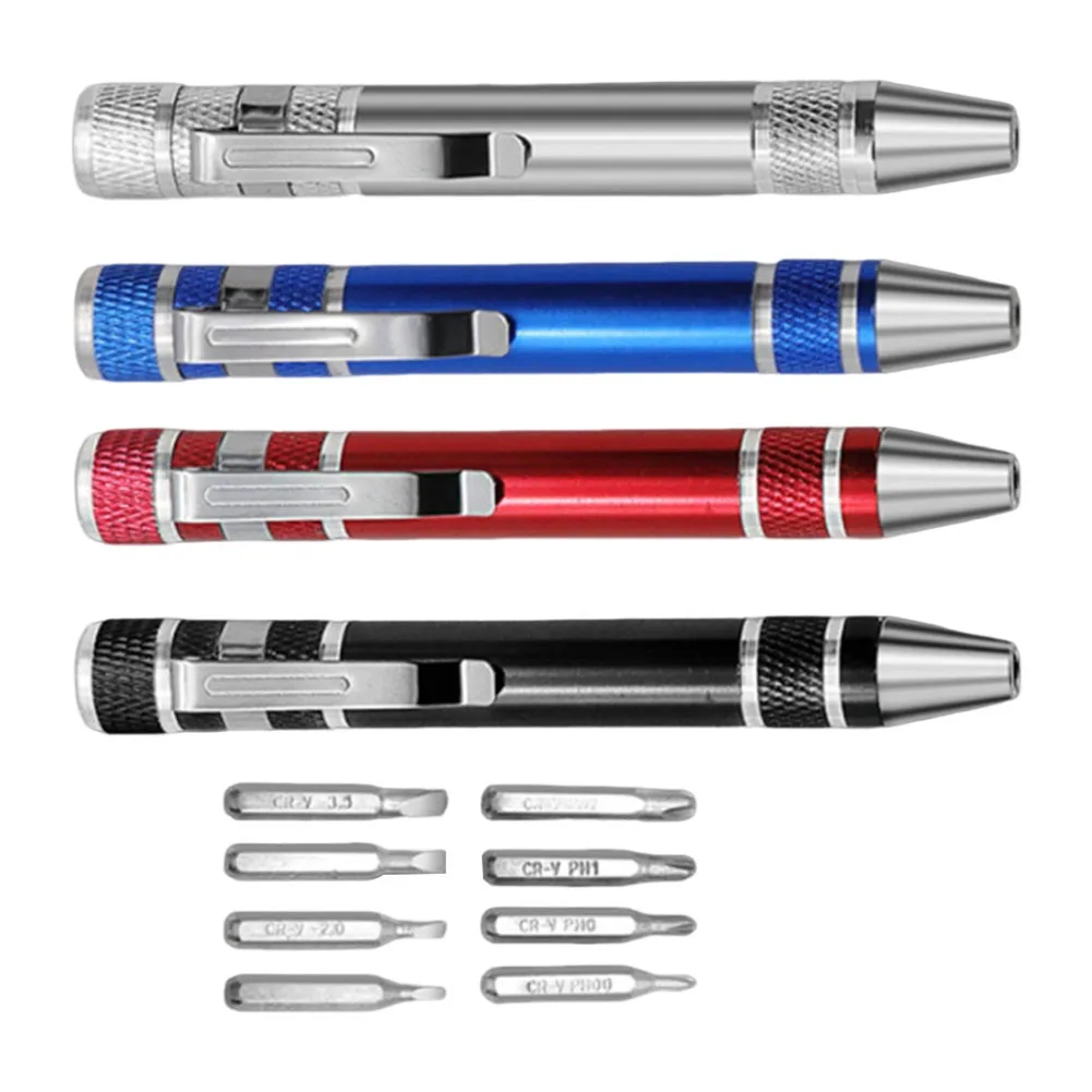 Pocket Screwdriver Pen Kit Repair Hand Screwdriver Precision Disassembly Pen Computer PC Phone Disassembly Maintenance Tool