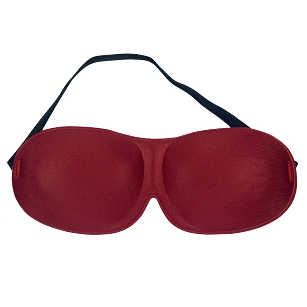 

6 Pcs Masks Soft Elastic Light Blocking Sleep Eyemask for Eye Patch Travel Home Hotel Satin Blindfold Patch