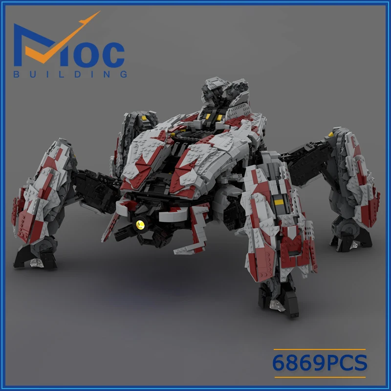 Banished Scarab Monster MOC Building Blocks DIY Assembled Robot Model Children Toys Kid Gifts