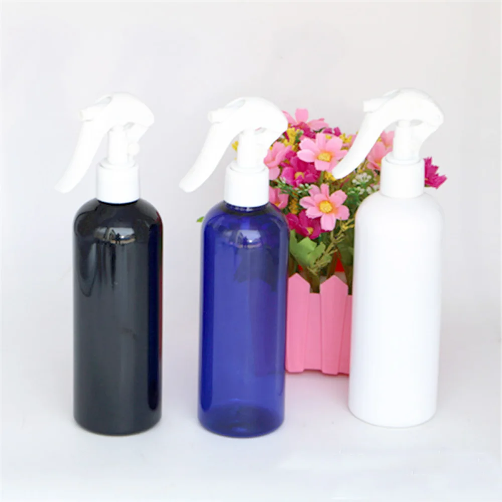 300ml 6 color available Plastic Water Spray Bottle&Sprayer Watering Flowers Spray Bottle with white trigger sprayer