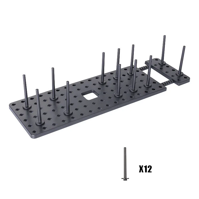 Drawer Retractable Tableware Rack  Pegboard Drawer Organizers  For Kitchen Adjustable Dish Plate Storage