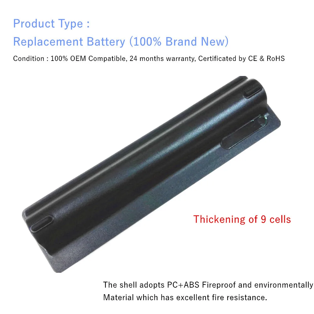 Laptop battery for Dell XPS 14 15 17 L401x L501x L502x L701x L702x 312-1123 312-1127 J70W7 JWPHF R795X WHXY3