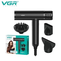 VGR Leafless Hair Dryer Professional blower dryer Brushless Motor 11000RPM Powerful Multifunctional Hair Dryer for Salon V-427