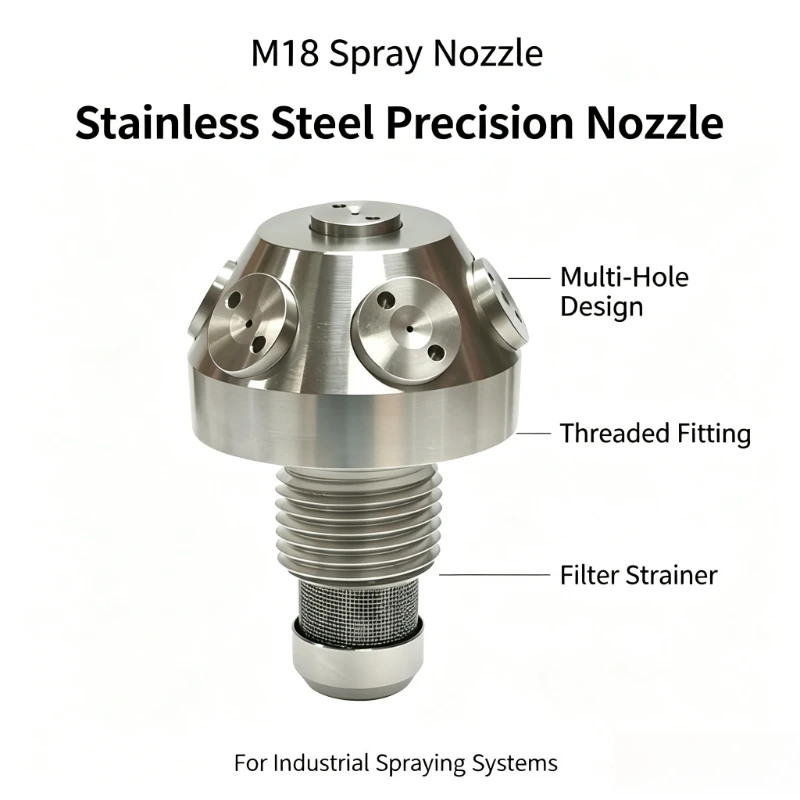 XSWT Series High Pressure Fire Water Mist Open Nozzle Cooling and Dust Removal Wear-resistant and Rust-proof Fine Atomizing