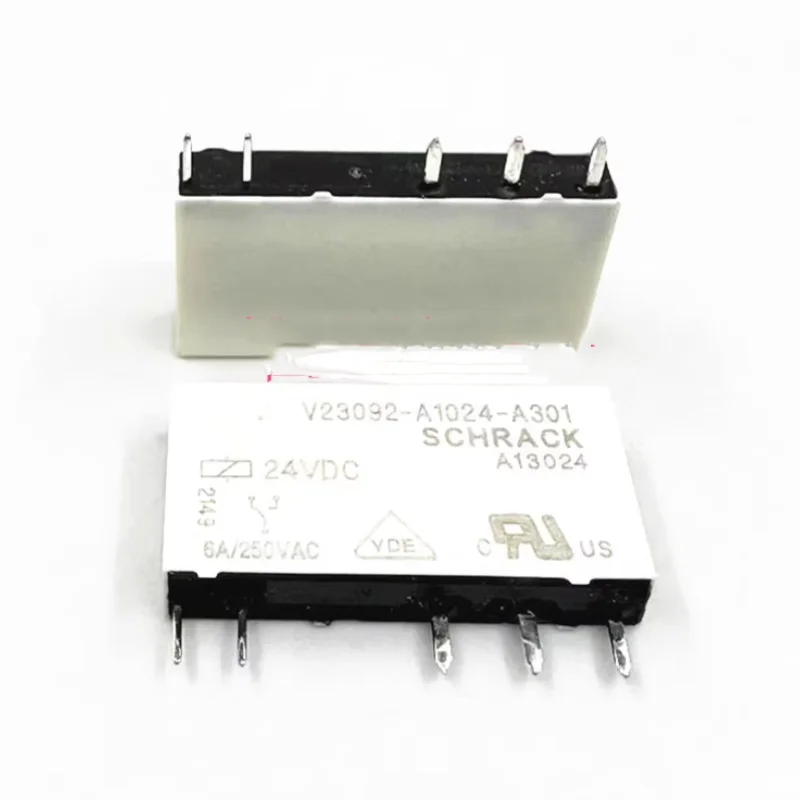 2pcs Relay 23092-A1024-A301 24V 6A 5-pin