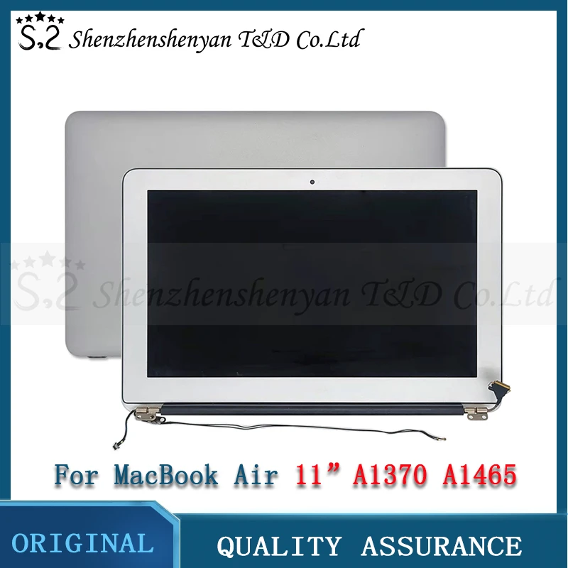 

AAA + Новый A1370 сборный Полный ЖК-экран для MacBook Air 11 "A1370 2010 2011 A1465 2012 ЖК-экран Emc 2393 Emc 2471 Emc 2558 Emc