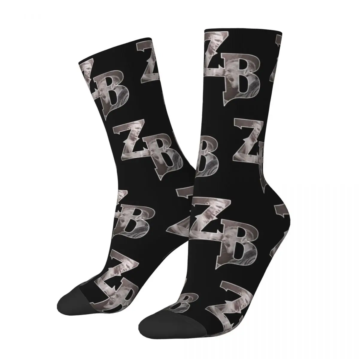 Female Male Zach Bryan Country Music Socks Soft Fashion Something in The Orange Socks Novelty Accessories Middle TubeCrew Socks