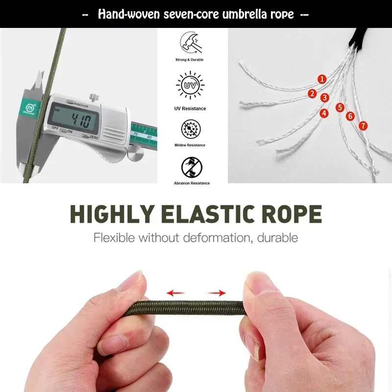 العسكرية 550 حبل باراكورد 100 متر 50 متر 31 متر 7 ستراند 4 مللي متر المظلة الحبل في الهواء الطلق التخييم بقاء والعتاد سوار ذاتي الصنع خيمة خط