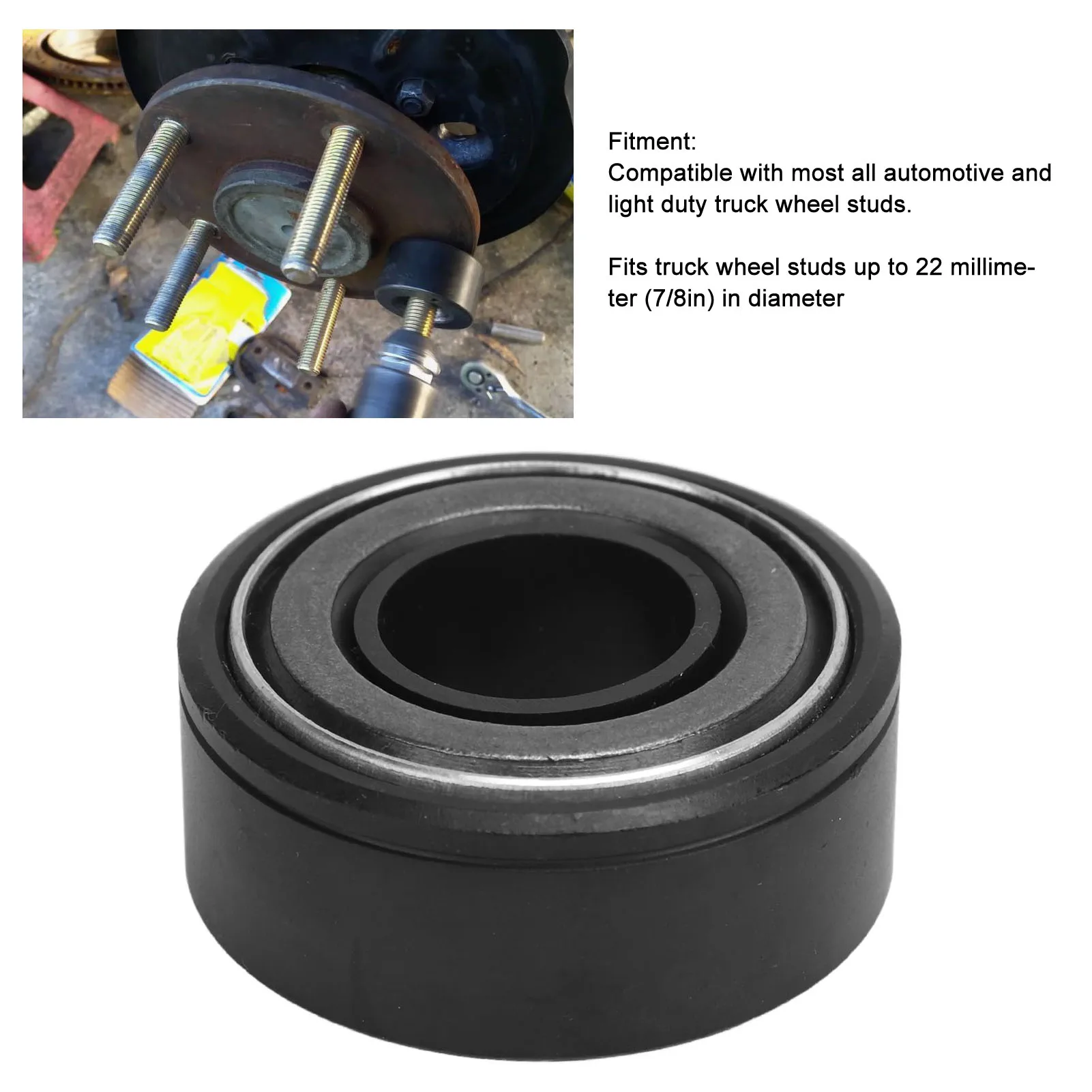 

28950 Rustproof Tire Stud Installer Tool Wheel Stud Installer Tool High Hardness Universal for Automotive and Light Duty Truck
