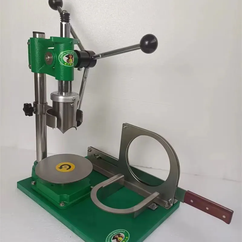 حار بيع دليل فتاحة جوز الهند الفولاذ المقاوم للصدأ الفاكهة القاطع أداة القطع المحمولة لجوز الهند الطازجة للاستخدام التجاري #5