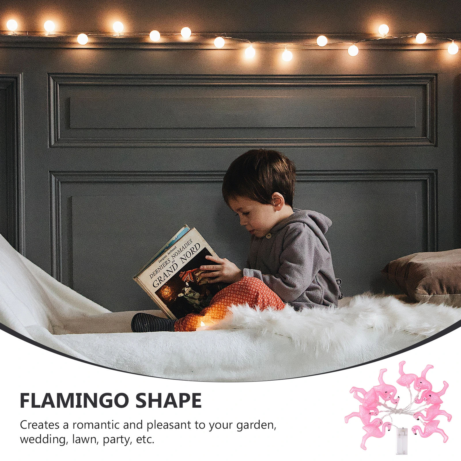 

1.5M Flamingo Led String Lights Bulbs Red Decor For Garden Wedding Party Outdoor Christmas Decoration Party Supplies