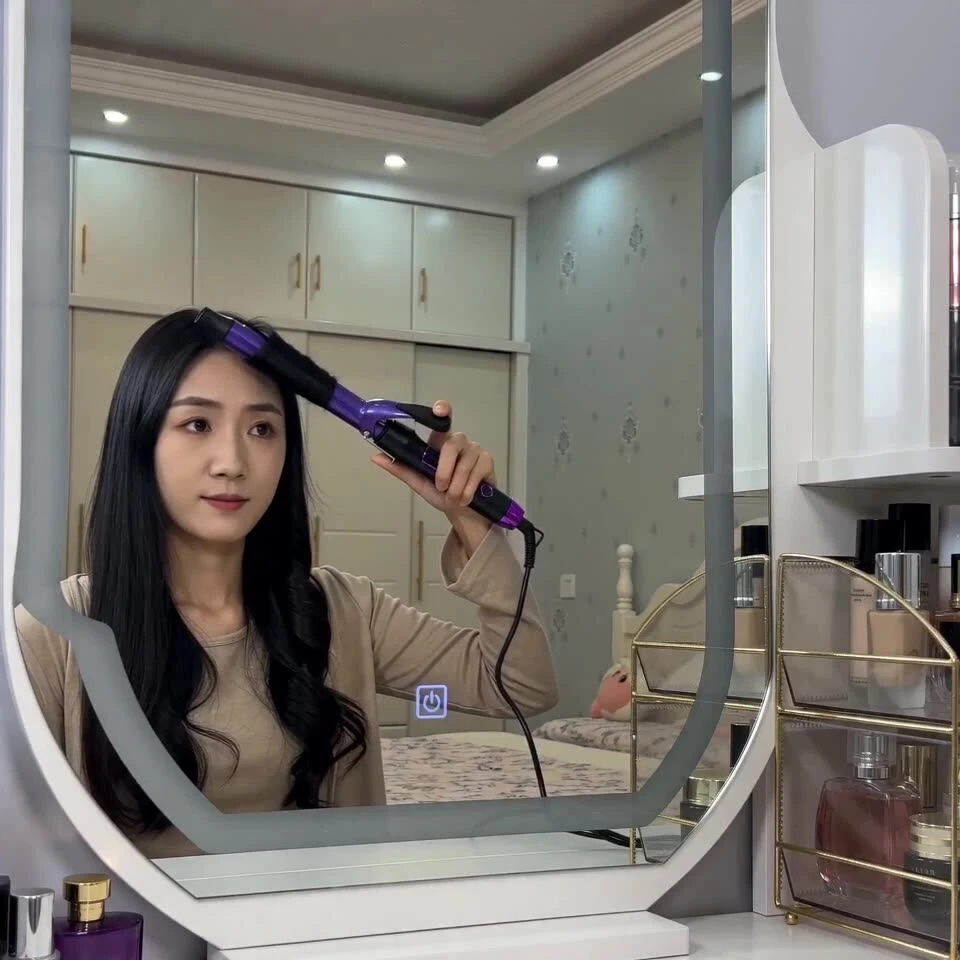

Hair curling iron, adjustable temperature, new cross-border style, negative ion hair curler