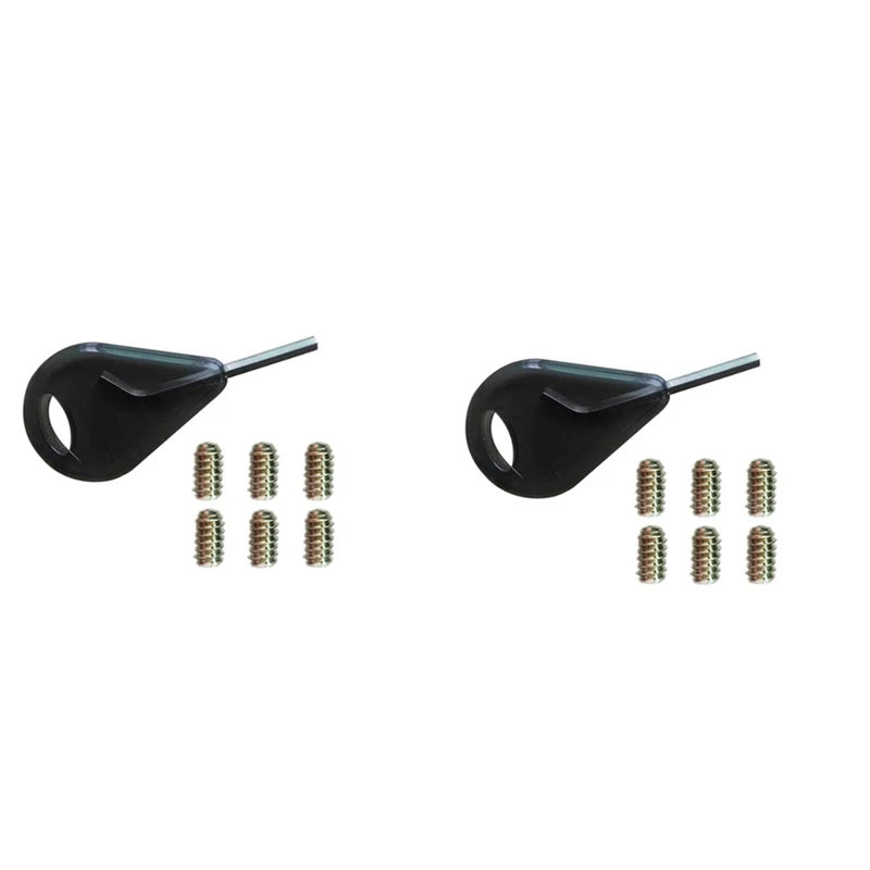 2X Surfboard Tail Rudder Wrench Screw Key Surf Fin Key For Fcs Surf Fin Key Replacement Set Surfing Accessories