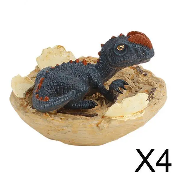 Figurines de dinosaures miniatures, jouet en plastique de Simulation décoratif à collectionner pour enfants, décoration de maison éducative