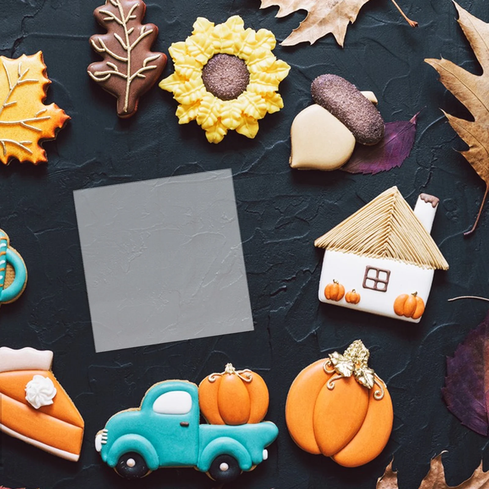 

10Pcs Transparent Acrylic Square Clear Adhesive Backing Flat Blocks DIY Fridge Magnet Craft for Refrigerator Glass