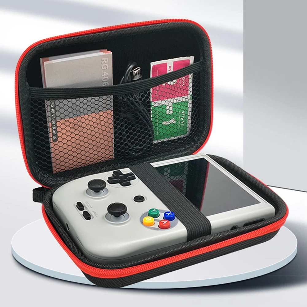 

Портативный дорожный чехол для портативных игровых консолей RG406v 405v Retro, жесткий кейс из EVA, ударопрочный, для игровых аксессуаров