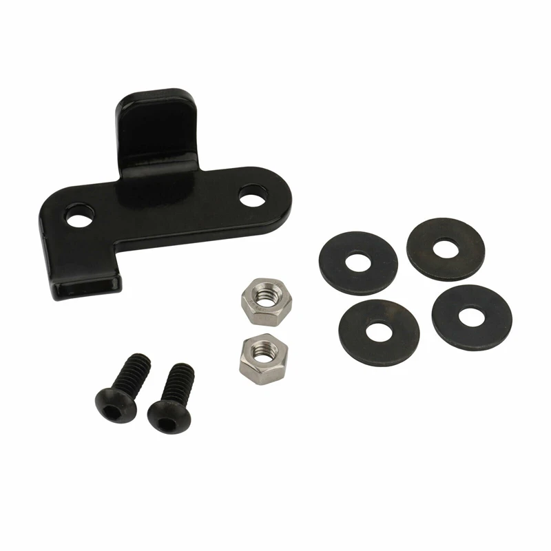 Motorcycle Jiffy Stand Extension Kit Black for Harley Sportster Low XL883L Forty Eight 2007+