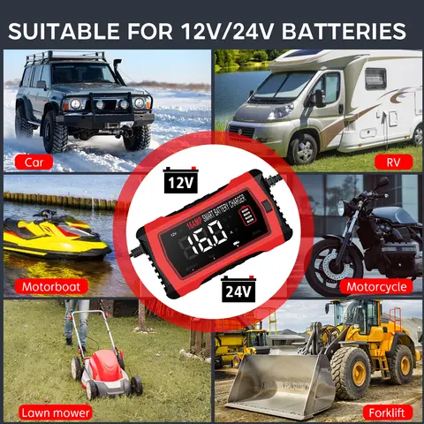 10 best sales smart bilbatteriladdare - №4