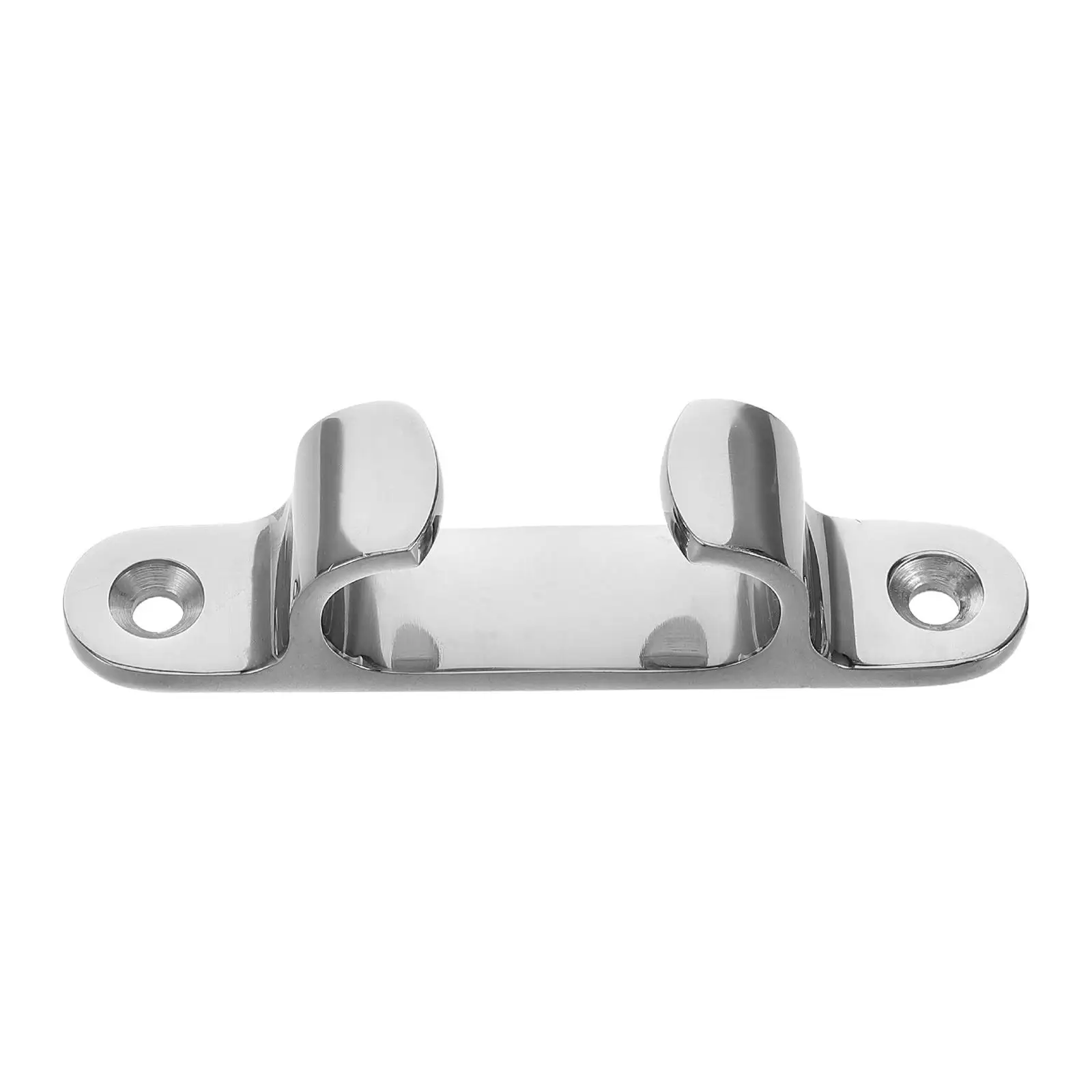 

100mm Sheep Horn Cable Guide Stainless Steel Boat Deck Cleat Marine Accessories Durable Kayak Fishing Lines Secure Hardware