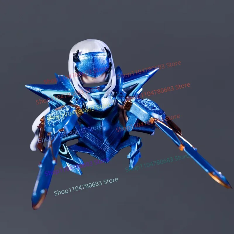 

MOC Block Mini Figure Double Blade Female Warrior Building Blocks Model Anime TV Character Collection Ornament Toy Festival Gift