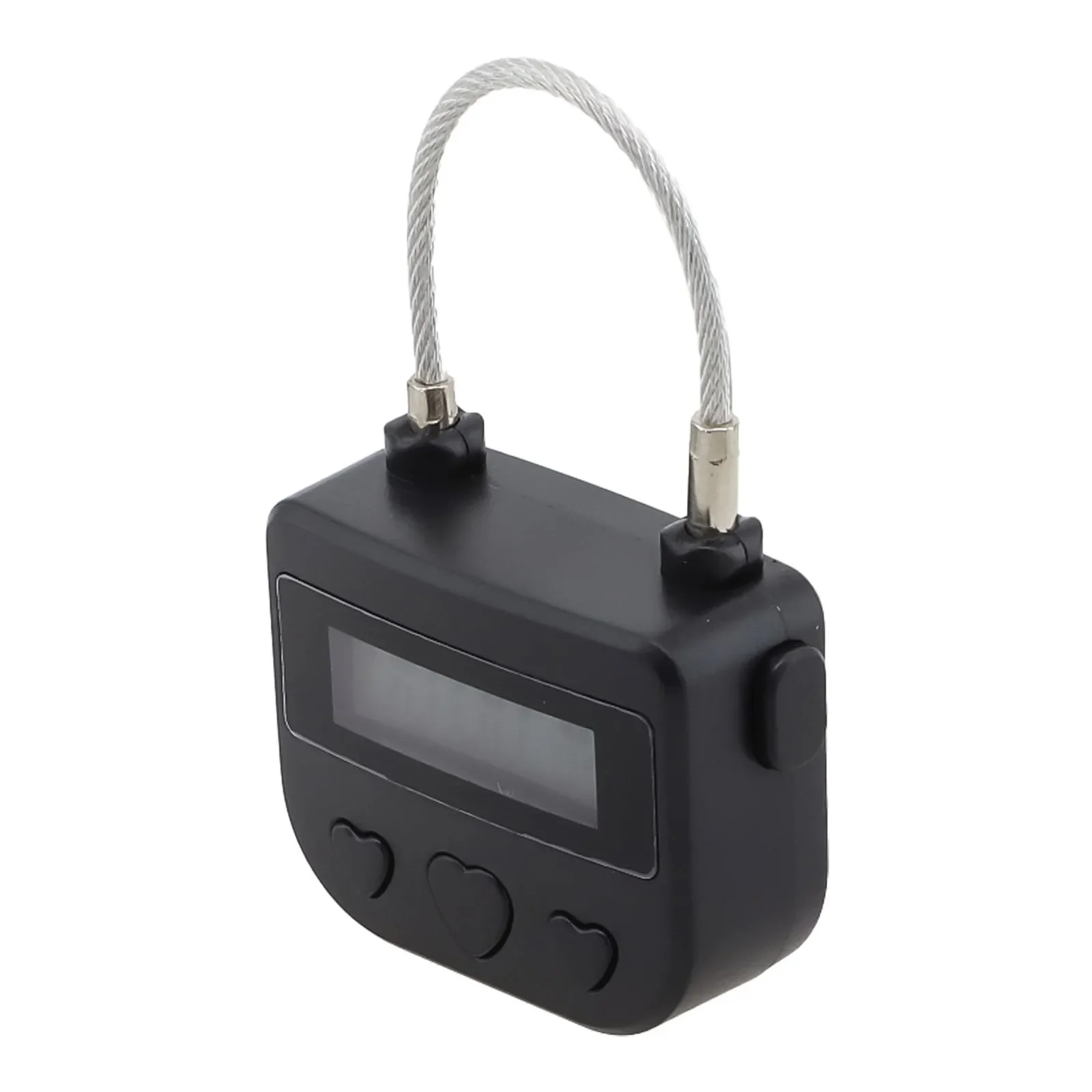 

New Parts Tool Time Lock USB Padlock Parts Purpose Rechargeable Steel Wire Switch Time 1 Hours Waterproof 30 Days