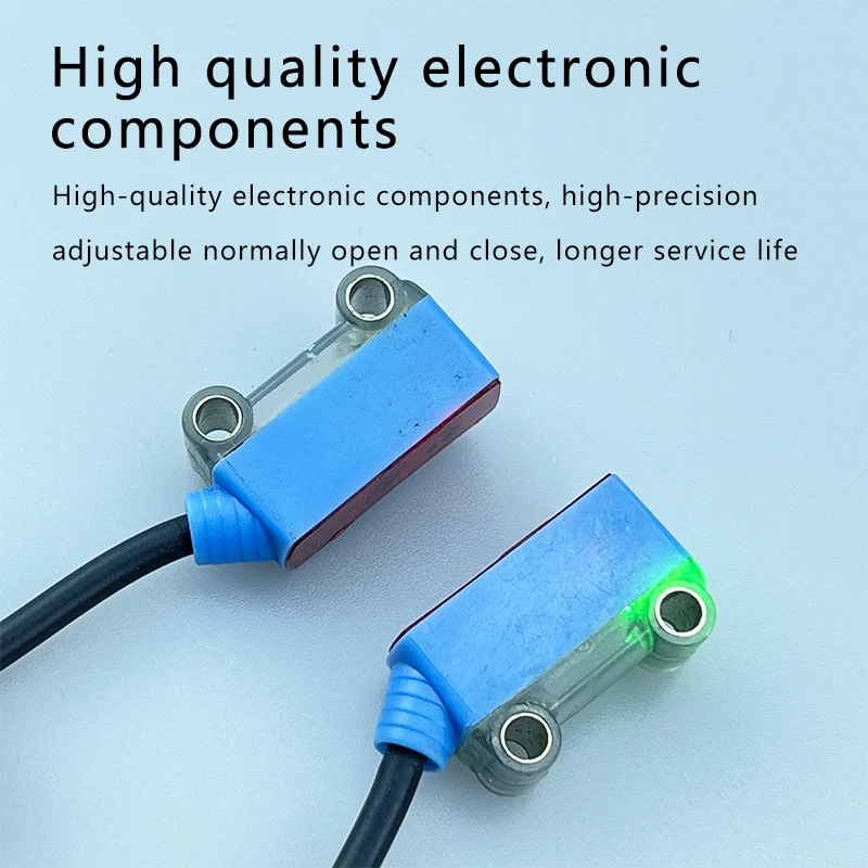 Ультра-миниатюрный датчик фотоэлектрического переключателя сквозного луча, микрофотоэлектрический датчик GC3-T2MN, расстояние обнаружения 2 м