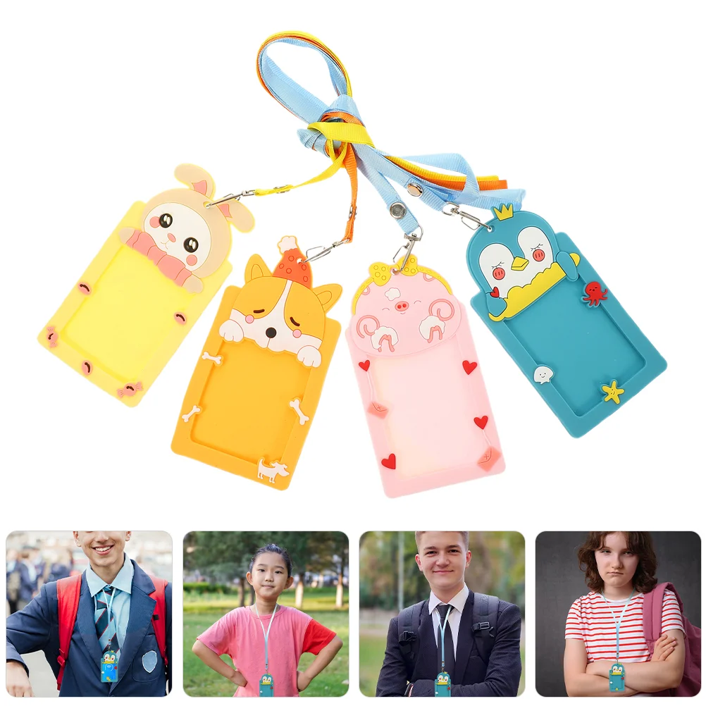 

8Pcs Heavy Duty Badge Holder Id Badge Holders Name Key Card Holder Case For Teacher Nurse Doctor Student Office Assorted Color